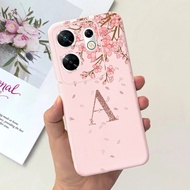 เคสสำหรับ Infinix Zero 30 4G เคส X6731B มงกุฎน่ารักตัวอักษรปิดซิลิโคนนิ่มเคสโทรศัพท์สำหรับ Infinix Z