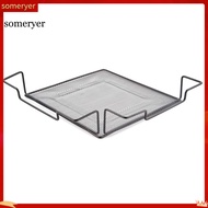 someryer|  Iron Square Triangle Office Cubicle Corner Shelf Storage Rack Sundries Organizer