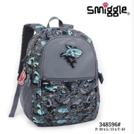 Smiggle Shark Gray Backpack (B97)