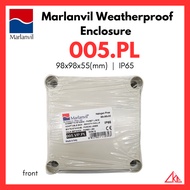 Marlanvil Weatherproof Enclosure 005.VP.PL 98x98x55(mm) IP65