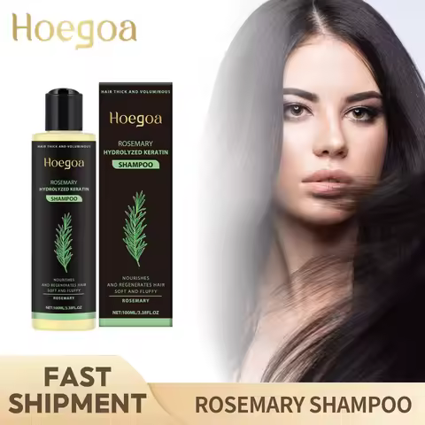Rosemary Shampoo Hair Growth Deep Cleansing Scalp Anti Dandruff Oil Control Strengthening Root Nouri