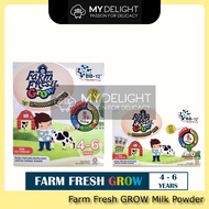 (Years 4 - 6) Farm Fresh GROW Formula Milk SG Ready Stock MyDelight Similar Dutch Lady Goodday Abbot