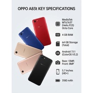 [Used] 💯 Original Oppo A83t 4GB+64GB 4G LTE Unlocked Android Budget Smartphone + FREE Micro USB  Cab