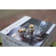 [LEDT2 ISOP] LED X tail lights (brake, stop) - Nova foot S25 P21/5