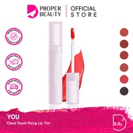 Y.O.U YOU Cloud Touch Fixing Lip Tint Indonesia / 2.5g / Airy Matte Finish Ceramide & Lasting Stain 