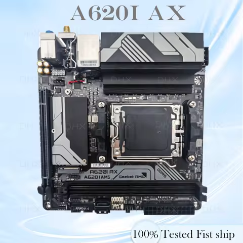 For Gigabyte A620I AX Motherboard AMD 7000/9000 series processors M.2 PCIe 4.0 USB3.2 DDR5 Mainboard