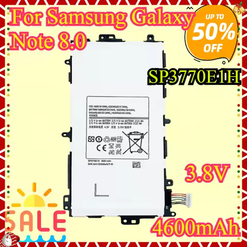 New High quality Tablet replaceable Battery 4600mAh For Samsung Galaxy Note 8.0 GT N5100 N5110 N5120