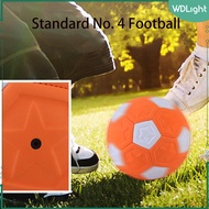 WDLight Size 4 Futsal Games Soccer Ball Official Match Ball for Toddlers Teens Girls Boys Children Youth Aged 5 6 7 8 9 10 11 12 13