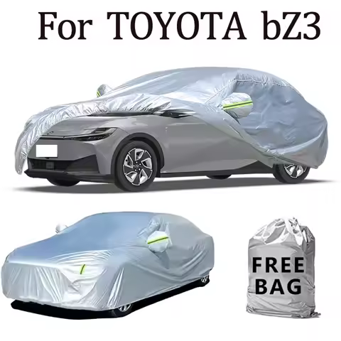 For TOYOTA BZ3 Car Cover Outdoor Protection Covers Snow Sunshade Waterproof Dustoroof Exterior Uv Ca