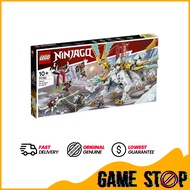 LEGO NINJAGO Zane’s Ice Dragon Creature 71786, 2in1 Dragon Toy to Action Figure Warrior, Model Build