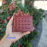 Crocodile Back Wallet. EASY TO USE HORIZONTAL WALLET!