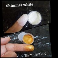 Shimmer White Henna Shimmer Gold Henna Finishing Powder Henna Chrome Powder Henna/