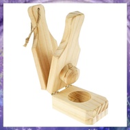 [P K A M] Wooden Tostonera Plantain Press Banana Smasher Maker Plantain Press Smasher Plantain Tosto