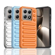 For Xiaomi 14T Pro Ultra Redmi A3 Poco F6 M6 X6 C65 C61 Pro Capsule Solid Color Soft Silicone TPU Sh