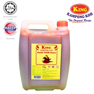 KING KAMPONG KOH GARLIC CHILLI SAUCE 5KG JERRY CAN