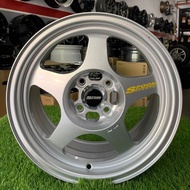 Spoon Sports BW58N 15 Inch 7jj 4H100 ET35 Silver