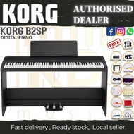 KORG B2SP FULL 88 KEYS DIGITAL PIANO WITH PIANO BENCH, ADAPTER ,HEADPHONE,BOOK STAND  AND TRIPLE PEDAL