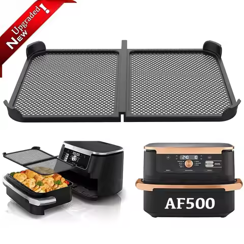 NEW Foldable Air Fryer Splatter Guard Heat Resistant for Ninja AF500 Air Fryer Reusable Oil Silicone