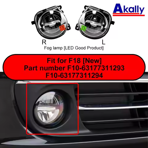 OEM 63177311293 63177311294 Car Front Bumper Grille Left Right Fog Lamp Light Cover For Bmw F10 F18 