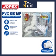 JOPEX PVC Bib Tap PVC Water Tap Good Quality Easy Install Household Basin Tap
