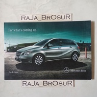 Mercedes leaflet catalog brochure Poster The B Class Mercy B200/B200 Sport 2013