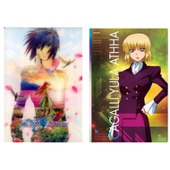 Cagalli Yula Athha Wafer Card Sealed / Kira Yamato & Lacus Clyne Wafer Card Sealed