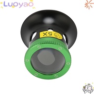 LUOYAO Watchmaker Loupe, Sapphire Glass High Hardness Eye Loupe, Portable 5X/10X/15X/20X Magnificati