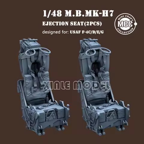 MCC 3D Printed Model Spare Parts 4807 Martin-Baker MK.H7 Ejection seat for USAF F-4C/D/E/G - (2 Pcs.