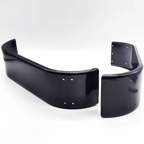 RC 1/14 Scale Metal Dual Axis Fender 2pcs for Tamiya Trailer Tipper Dump Truck for Scania Hino Iveco