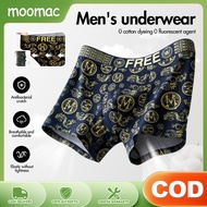 (COD) Men's Breathable Boxer Shorts - Plus Size Loose Fit Underwear, Comfortable & Fashionable Desig