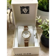Anne Klein Leather Strap Women's Watch
