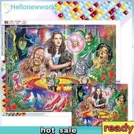 5D DIY Full Square Drill Diamond Painting Girl Kit The Wizard of Oz Art 65x50cm