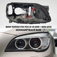Bmw 7series F01 F02 13-15 (Hid + Non Afs) Headlamp Black Base Headlight Black Base Headlamp Body Hou