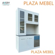 Lemari Rak Dapur BESI Avery KC 001 W / Kitchen Kabinet Set