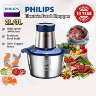 [Same day delivery &10-Year Warranty]  Electric Food Chopper 2L100%  original Electric Chopper Meat 