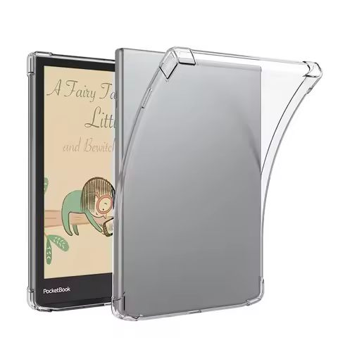Clear TPU Back Cover For Funda PocketBook 743G 743C 743K3 Inkpad 4 / Color 3 2 Case 7.8" eBook Shock