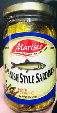 Marisco Spanish Sardines in Hot Corn Oil 240g