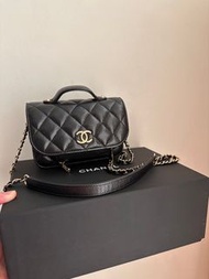 Chanel business affinity bag mini size迷你郵差包