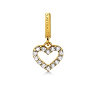 จี้ชาร์มรุ่น Vincent เงินแท้ 925  ประดับพลอย Cubic Zirconia