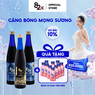 Combo 3 Chai Nước Uống Collagen 82X: PLACENTA CLASSIC + COLLAGEN CLASSIC + SAKURA COLLAGEN (500ml/C