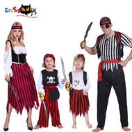 Trang phục Halloween cướp biển cho trẻ em người lớn Thuyền trưởng Jack Sparrow Cosplay Trang phục ph