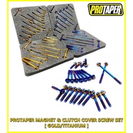 Y15ZR Y15/ LC135 4S/ RS150 RSX 150/ EX5 PROTAPER MAGNET &amp; CLUTCH COVER SCREW SET ENJIN ENGINE SKRU