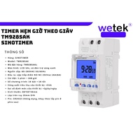 Timer 24h 7 days TM928SAK (TM928SAKL, TM928S, TM928) 16A Sinotimer installed in seconds, with replac