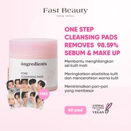 ONGREDIENTS x TREASURE Pore Cleansing Pads