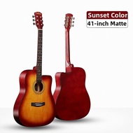 All Lime Wood Entry Level Folk Guitar 41 Inches