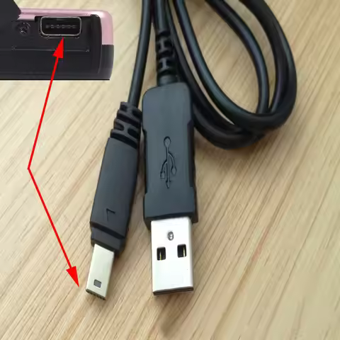 USB Data Cable Camera Data Pictures Video Sync Transfer Cables for Casio Exilim EX-S10 EX-S12 EX-Z80