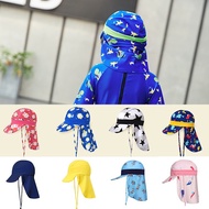 1-12 Years Children's Summer Beach UV Cut Cap Baby Hat Boys Girls Kids Sun Hats