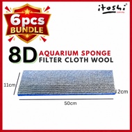 Itoshi 50 x 11cm Aquarium Sponge 8D