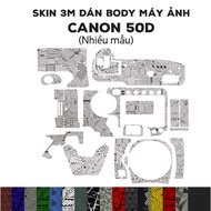 3M Skin for Canon 50D stickers (Many models) | Canon 50D body anti-fouling film