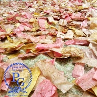 Kerupuk Melarat  Mentah Cirebon 1 Kg SIAP GORENG Sudah Di Bumbui Rasa Asin Manis Khas Cirebon